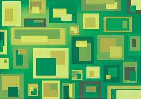 Fotótapéta flizelina Színgeometria és Absztrakt Figurák 400x280 +ragasztó