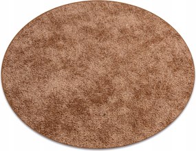 Egyszínű Szőnyeg Minta Nélkül j.bronz Nappali Hálószoba Ifjúsági Kör 150 cm