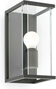 Faro Nala fali lámpa, sötétszürke, IP54, E27, modern dizájn