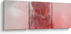 A vörös füst képe (órával) (90x30 cm)