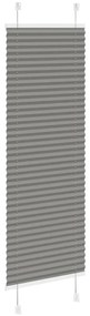 pliszírozott redőny antracit 45x100 cm szövetszélesség 44,4 cm