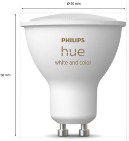 Philips Hue WACA alap szett 3xGU10/5,7W 2000-6500K + kapcsoló eszköz