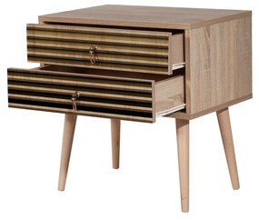 Éjjeliszekrény Sopatu 6 (szonoma tölgy). 1094411