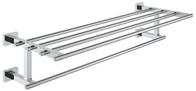 GROHE 40512001 - ESSENTIALS CUBE 600 mm többfunkciós törölközőtartó, fényes króm