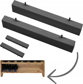 Polctartó állványok bortartó állvány lábtartó 2 db-os Szett