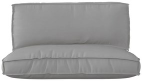 Raklap párna készlet 2 pcs Szürke 120 x 80 x 12 cm