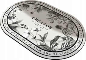 Fürdőszobaszőnyeg lábtörlő virágos vintage 60x90 cm DYW08