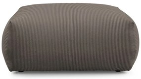 Szürkésbarna kordbársony lábtartó Voltaire – Bobochic Paris