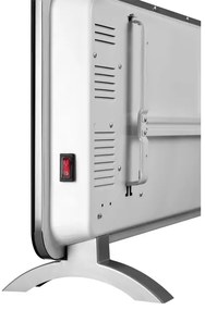 Concept KS4010 - Elektromos direkt fűtőtest/konvektor 2000 W, IP24, fekete, távirányítóval