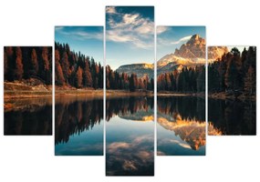 Kép - alpesi, olaszország, dolomitok, Antorno (150x105 cm)