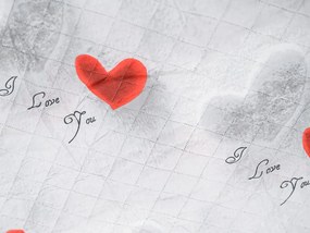 Ágytakaró HEARTIZIA DIAMOND, világosszürke Méret: 220 x 240 cm