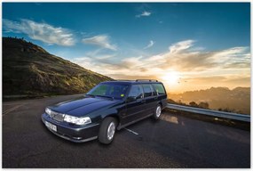 Poszterek 120x80 Volvo kombi 965 1994 6cyl