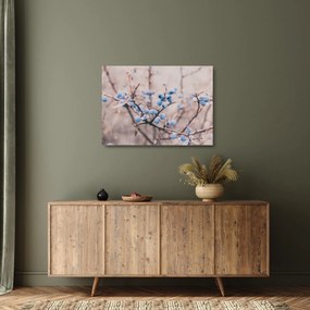 Bogyók egy bokor képe (üvegen) (70x50 cm)