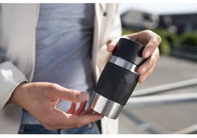 Tefal - Termikus bögre 300 ml COMPACT MUG rozsdamentes/fekete