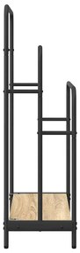 Ruhaszárító polcokkal sonoma tölgy 60 x 30 x 100.5 cm Faanyag