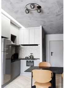 Mennyezeti lámpa SOPRA 3xE14/10W/230V fekete