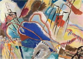 Kép -  Vasily Kandinsky, Improvisation No. 30 (Cannons), reprodukciók (70x50 cm)