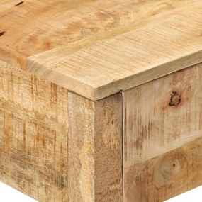 tömör mangófa tálalóasztal 2 fiókkal 110 x 35 x 75 cm