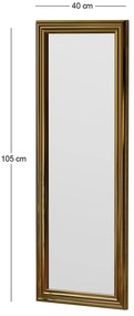 Tükör Smooth - Gold