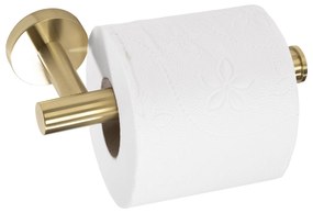 Falra szerelhető wc papír tartó Brush Gold 322231