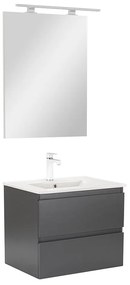 Vario Forte 60 komplett fürdőszoba bútor antracit-antracit