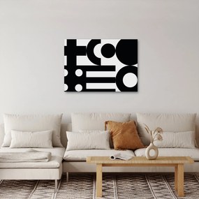 Kép - Geometriai absztrakció N⁰3 (70x50 cm)