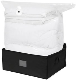 Tárolódoboz Compactor 3D Black Edition, 210 l, fekete