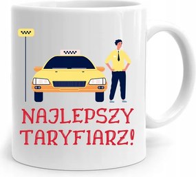 Ajándék Bögre Taxisofőrnek A Legjobb Tarifáló Nyomtatott Fotóval