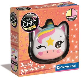 Crazy Chic Unicorn szemhéjfesték szett Clementoni
