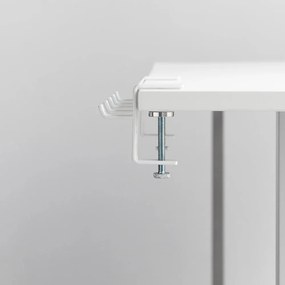 Matt fehér állítható acél akasztó Tower – YAMAZAKI