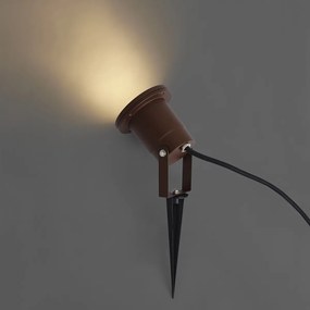 Modern rozsdabarna spotlámpa IP65 - Basic Rusty