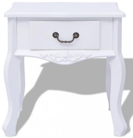 Fehér MDF éjjeliszekrény