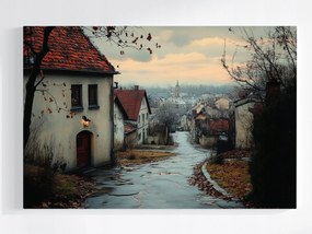Poszter Óváros Utca Ősz Melankólia 60x40