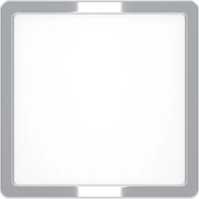 Eglo 901766 - FUEVA LED fürdőszobai mennyezeti lámpatest LED/10,5W/230V 22x22 cm IP44 króm