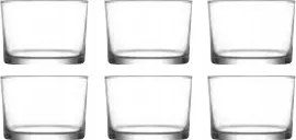 Lav Bodega 6 darabos pohárkészlet 240 ml-es, víz-, gyümölcslé- és üdítőspohár szett