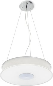 RENDL ASTERI LED függőlámpa szaténüveg/króm 230V LED 35W 3000K