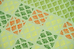 Mikroszatén ágyneműhuzat VELLARI, zöld Ágyneműhuzat mérete: 70 x 90 cm | 140 x 200 cm