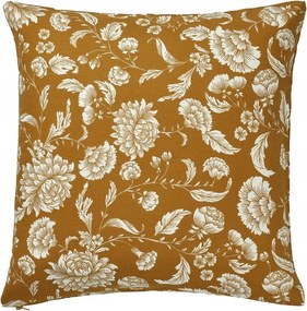 Ikea Idalinnea párnahuzat Sárga-barna 50x50cm