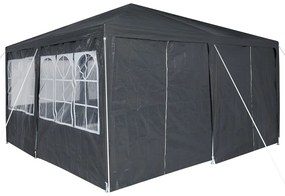 Parti Sátor 8 Oldalfallal Antracit 4x4 m PE