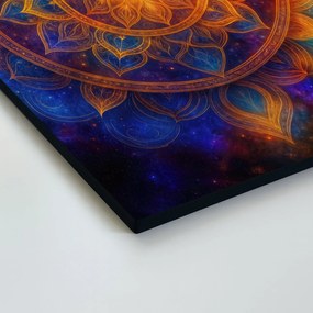 DUBLEZ | Fából készült kép - Angyali mandala