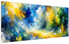 Kép - Absztrakt napos nap (120x50 cm)