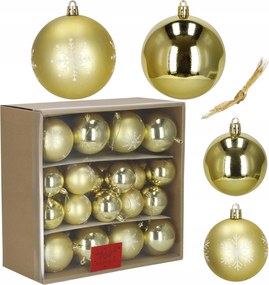 KarĂĄcsonyfadĂsz 36DB-OS KarĂĄcsonyfa 6-8cm Törhetetlen MedĂĄl Szett