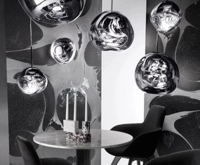TOM DIXON MES04CH-PEUM2 MELT Ezüst Színű Függeszték LED 6W IP20