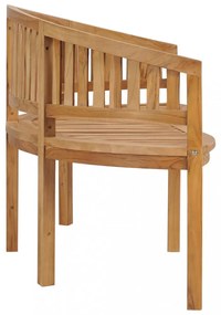 tömör tíkfa banán alakú pad 180 cm