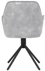 Ezüst Bársony Étkezőszék. HC-511 SIL4