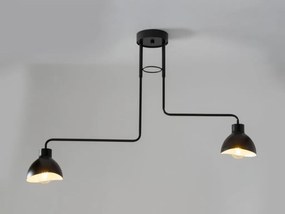SIGMA LIGHTING 32447 HOLI Loft Mennyezeti Lámpa Fehér, Fekete E27 IP20