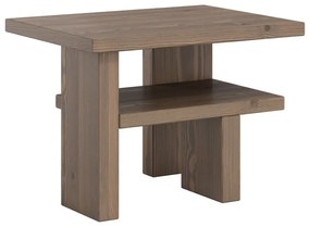 Borovi fenyő tárolóasztal 34x45 cm Japan – Karup Design