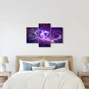 Kép - Lila Univerzum (90x60 cm)