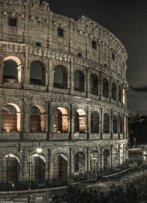Poszter 20,5x28,4cm HĂres Colosseum RĂłmĂĄban 3, Assaf Frank