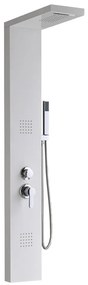 Malaga White hidromasszázs zuhanypanel